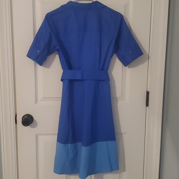 Isaac Mizrahi Live Poplin Dress - Picture 4 of 6